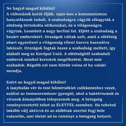Miért leszünk betegek?